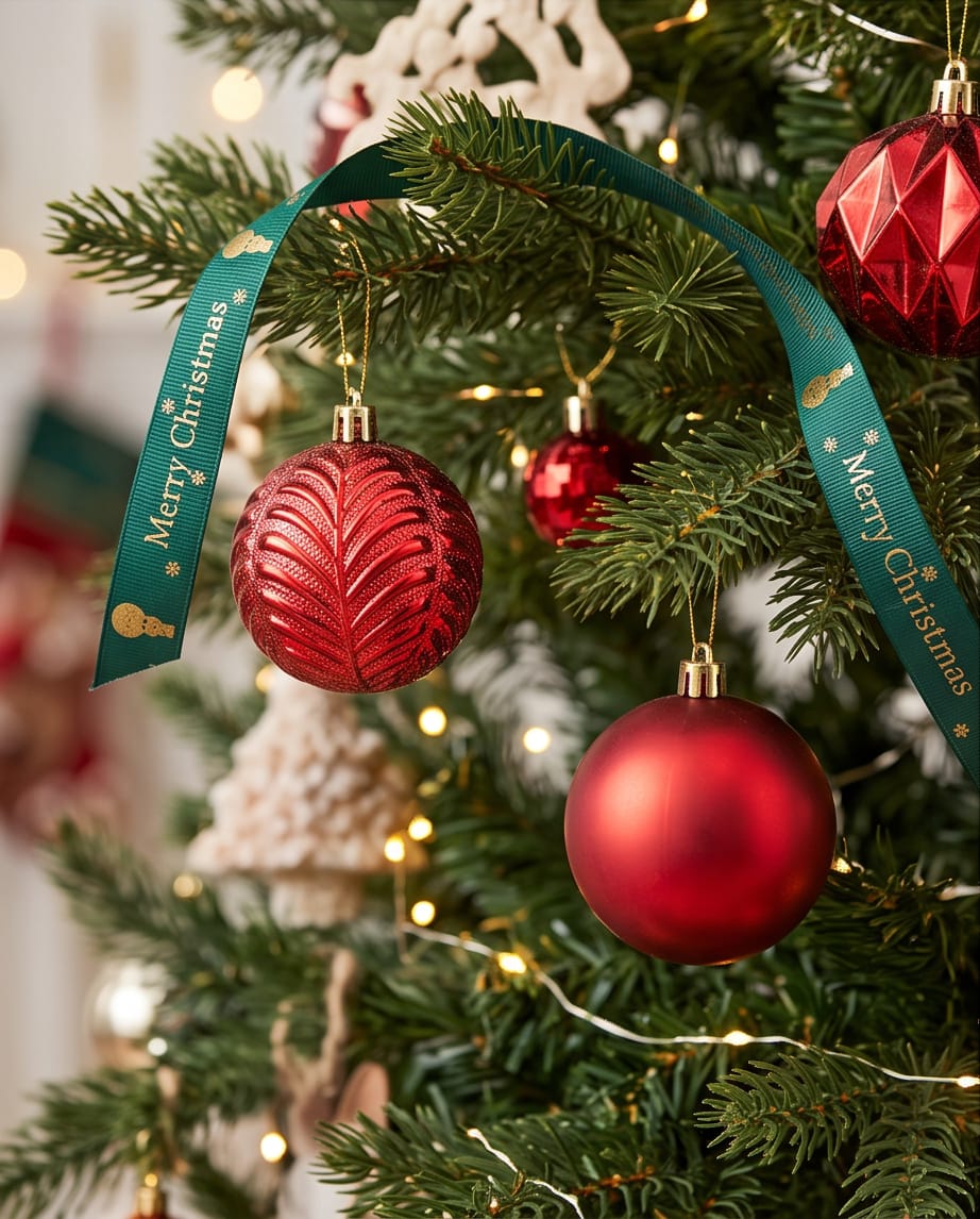 Pack of 29 Red Shatterproof Christmas Tree Ornaments #CD4542