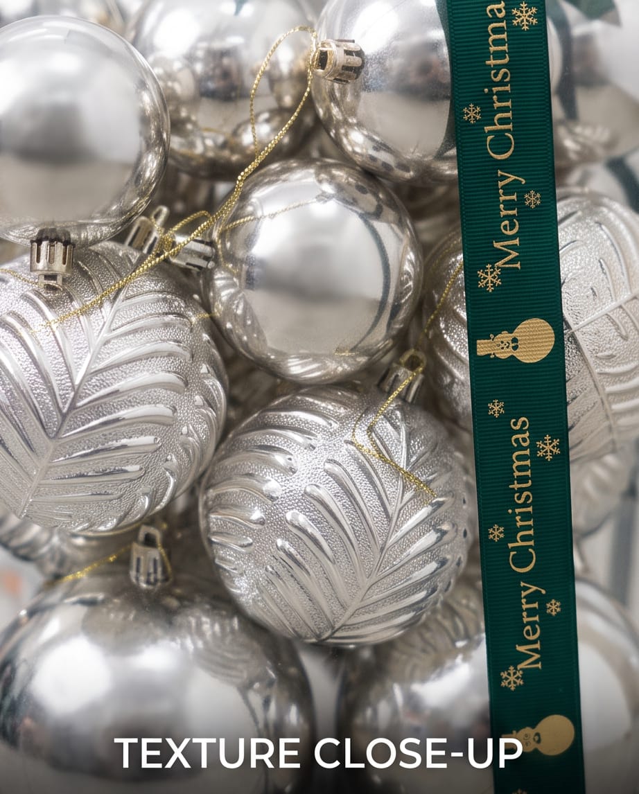 Pack of 29 Red Shatterproof Christmas Tree Ornaments #CD4543