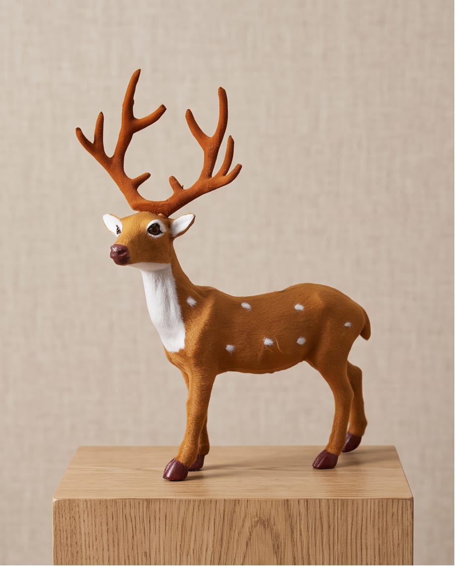 Decorative Standing Christmas Reindeer – 38cm #CD4545