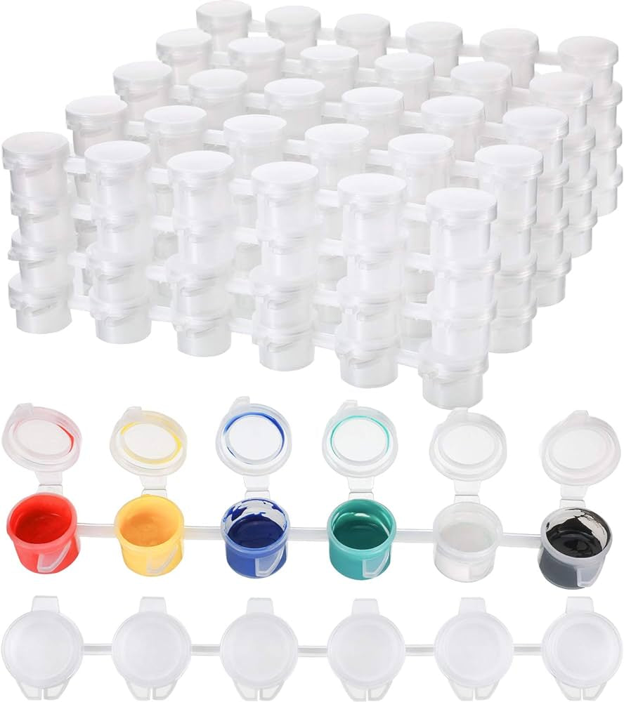 Empty Paint Strips Pots - 3ml #PB1168