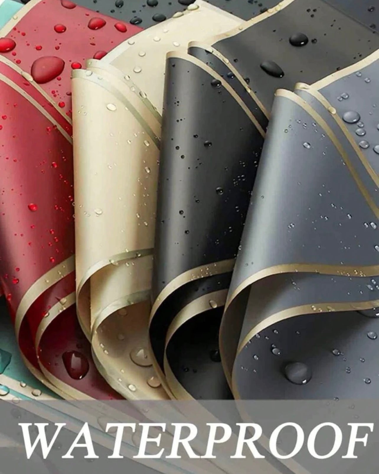 Black Wrapping x20 Paper waterproof #WP1028